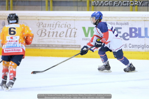 2015-04-11 Torneo di Pinzolo 2947 Asiago-Hockey Milano Rossoblu U12 - Andrea Fornasetti